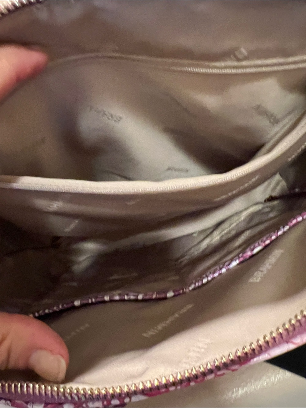 Brahmin Large Duxbury Boysenberry Ombre Melbourne - Picture 2 of 10